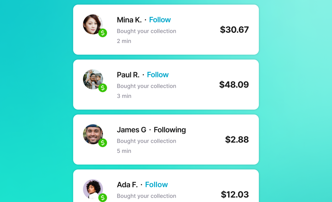 Earn with Earnity: Crypto Collections