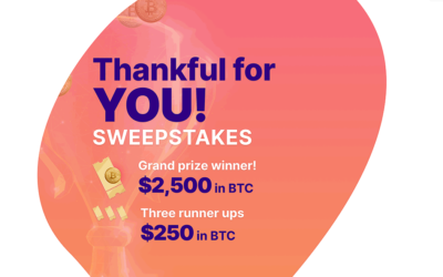 Earnity Announces Thankful for YOU Crypto Sweepstakes